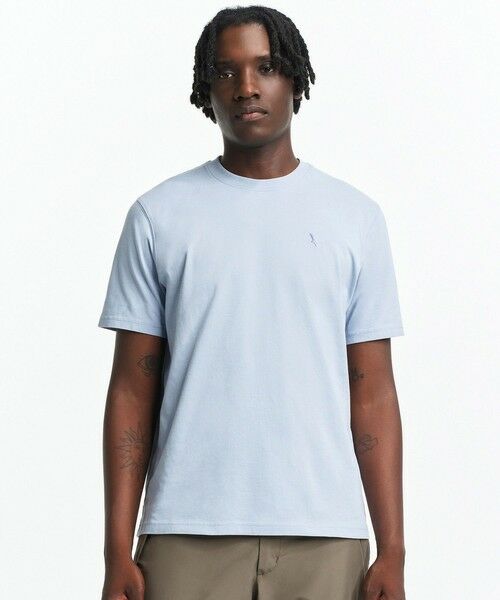 AIGLE / エーグル Tシャツ | バードロゴ刺繍 オーガニックコットン半袖Tシャツ | 詳細10