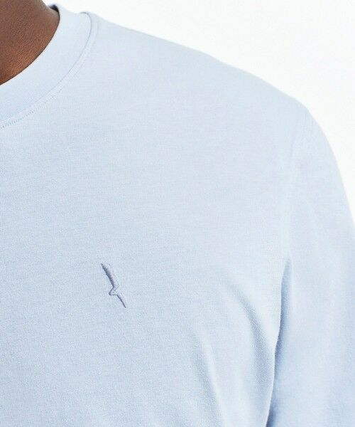 AIGLE / エーグル Tシャツ | バードロゴ刺繍 オーガニックコットン半袖Tシャツ | 詳細14