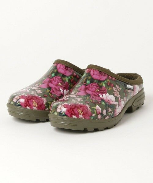 AIGLE/エーグル レスフォーオープン プリント グリーン 38(24.0cm) AIGLE/エーグル レスフォーオープン プリント グリーン 38(24.0cm)