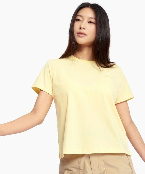 AIGLE/エーグル UVカット 吸水速乾 プライムフレックス ワンポイントロゴ 半袖Tシャツ RP イエロー XS AIGLE/エーグル UVカット 吸水速乾 プライムフレックス ワンポイントロゴ 半袖Tシャツ RP イエロー XS