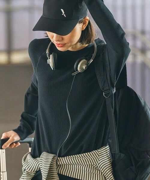 AIGLE / エーグル Tシャツ | 吸水速乾 ロングスリーブワッフル長袖Tシャツ RP | 詳細1