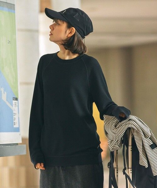 AIGLE / エーグル Tシャツ | 吸水速乾 ロングスリーブワッフル長袖Tシャツ RP | 詳細3