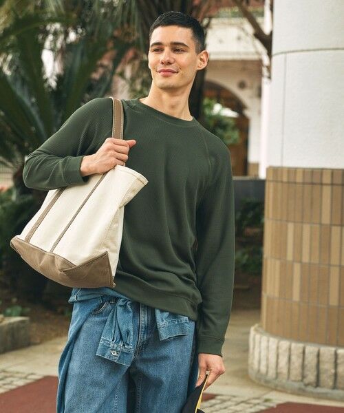 AIGLE / エーグル Tシャツ | 吸水速乾 ロングスリーブワッフル長袖Tシャツ RP | 詳細14