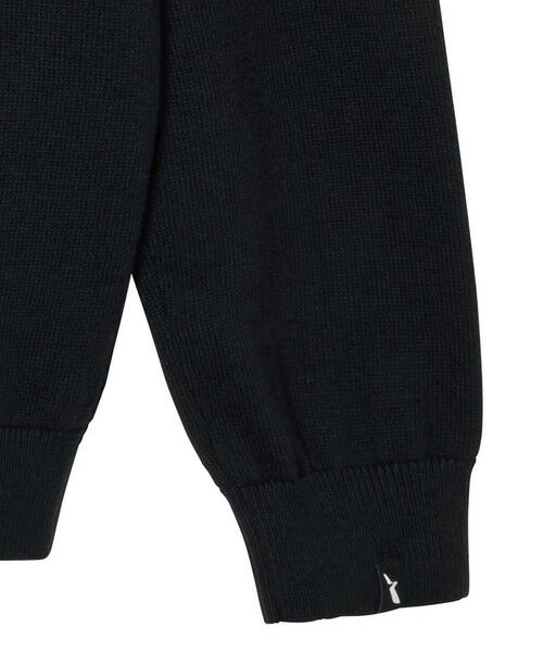 AIGLE / エーグル カーディガン・ボレロ | コットンメリノセーター ダブルジップアップブルゾン / ドライバーズニット | 詳細12