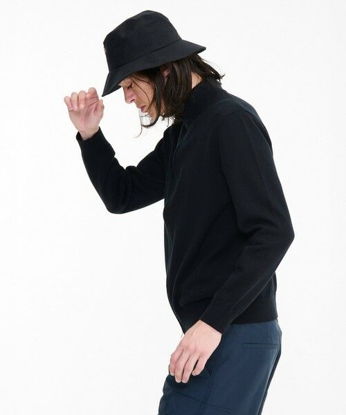 AIGLE / エーグル カーディガン・ボレロ | コットンメリノセーター ダブルジップアップブルゾン / ドライバーズニット | 詳細3