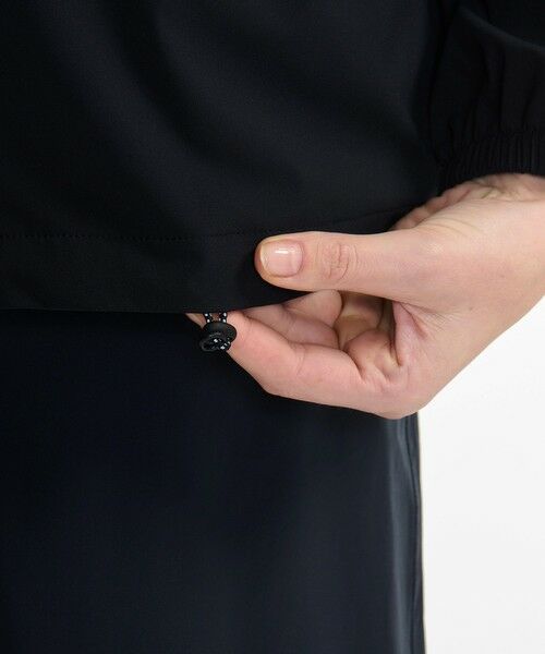 AIGLE / エーグル ノーカラージャケット | 撥水 UVカット ワンポイントロゴ刺繍 ノーカラージャケット | 詳細5