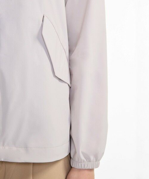 AIGLE / エーグル ノーカラージャケット | 撥水 UVカット ワンポイントロゴ刺繍 ノーカラージャケット | 詳細16