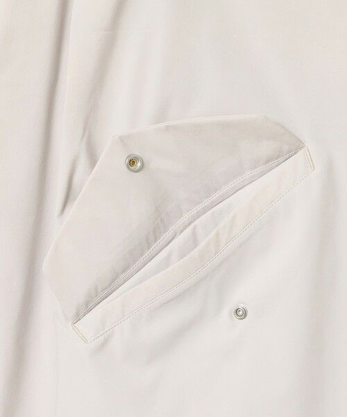 AIGLE / エーグル ノーカラージャケット | 撥水 UVカット ワンポイントロゴ刺繍 ノーカラージャケット | 詳細19