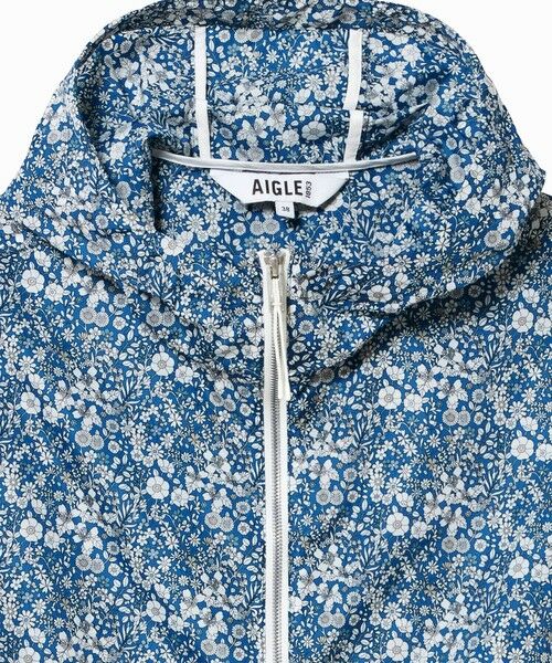 AIGLE / エーグル パーカー | 撥水リバティプリントフーデッドジャケット | 詳細12