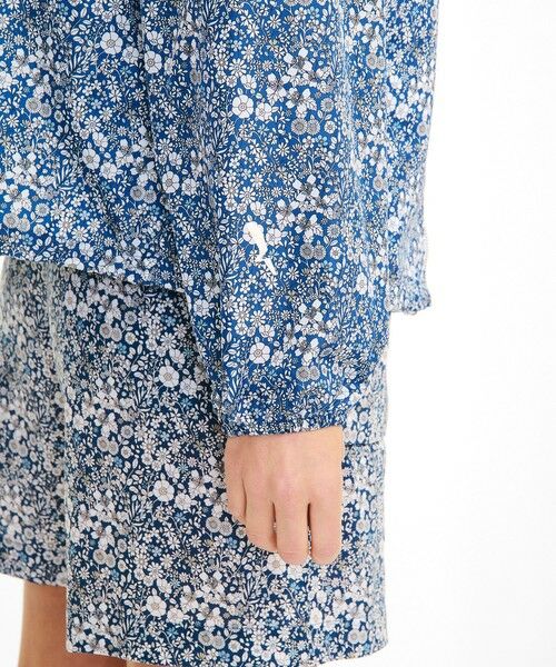 AIGLE / エーグル パーカー | 撥水リバティプリントフーデッドジャケット | 詳細6