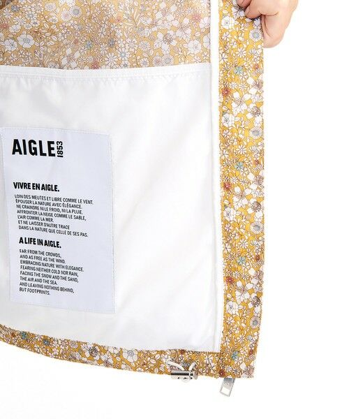 AIGLE / エーグル パーカー | 撥水リバティプリントフーデッドジャケット | 詳細19