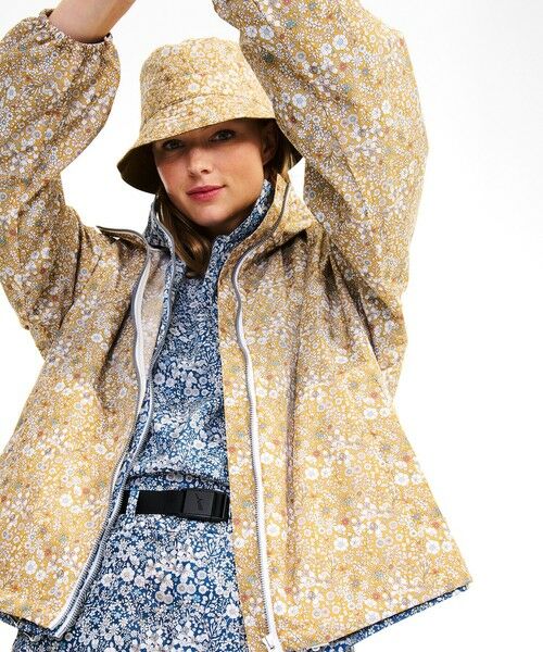 AIGLE / エーグル パーカー | 撥水リバティプリントフーデッドジャケット | 詳細14