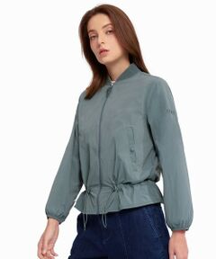 AIGLE / エーグル ナイロンジャケット | UVカット 撥水 ライトウェイト ナイロンボンバージャケット / MA-1