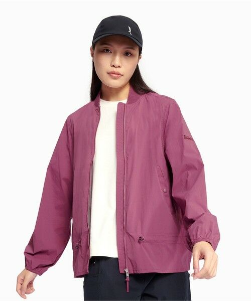 未使用❗️AIGLE 撥水　リブカラー　ショートジャケット　ボンバージャケット 未使用❗️AIGLE 撥水 リブカラー ショートジャケット ボンバー