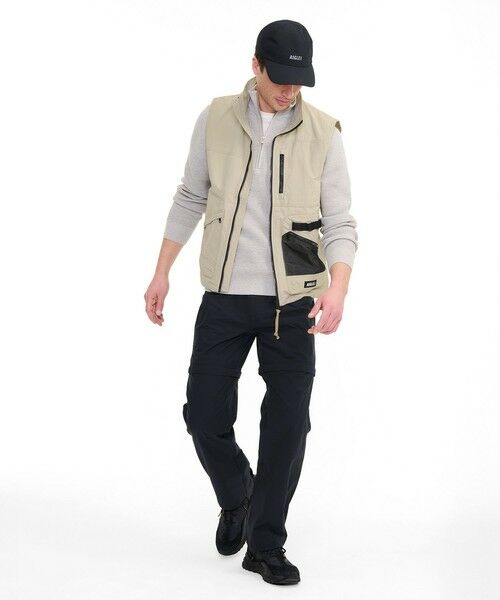 AIGLE / エーグル ダウンジャケット・ベスト | 撥水マルチポケット ナイロンジレベスト | 詳細1