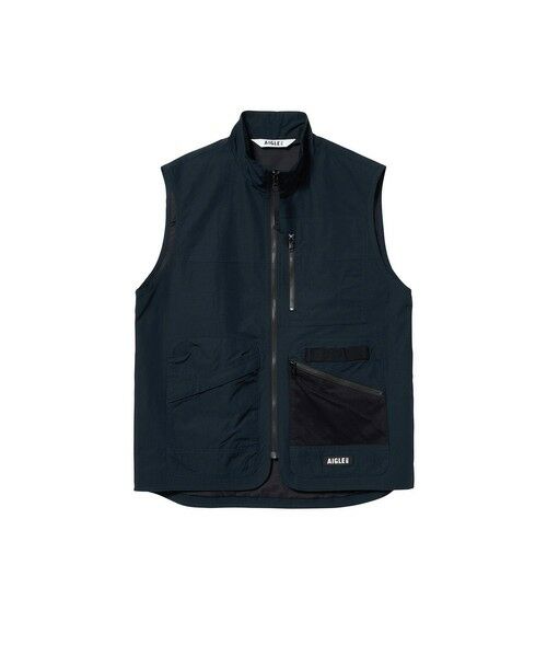 AIGLE / エーグル ダウンジャケット・ベスト | 撥水マルチポケット ナイロンジレベスト | 詳細10