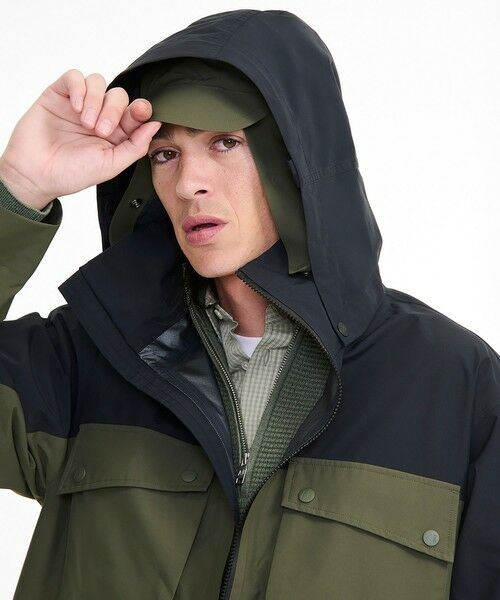 AIGLE / エーグル その他アウター | MTD防水 透湿 2.5レイヤーマルチポケットフーデッドジャケット | 詳細5