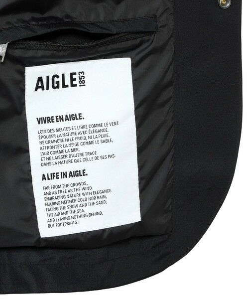 AIGLE / エーグル テーラードジャケット | GORE-TEX ゴアテックス 防風 防水 透湿 ブレザー テーラードジャケット / フード取り外し可 | 詳細16