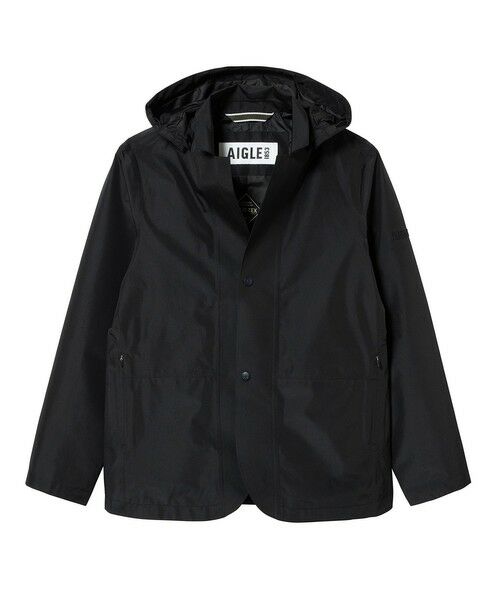 AIGLE / エーグル テーラードジャケット | GORE-TEX ゴアテックス 防風 防水 透湿 ブレザー テーラードジャケット / フード取り外し可 | 詳細6