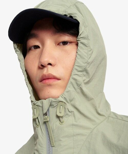 AIGLE / エーグル ナイロンジャケット | UVカット 撥水ライトウェイトフーデッド ナイロンジャケット | 詳細2