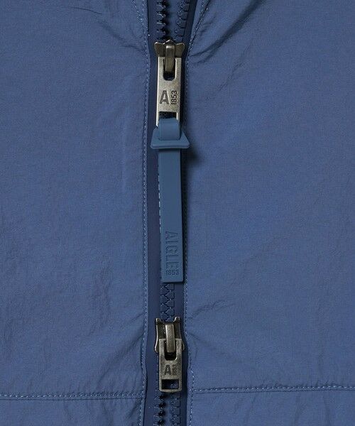 AIGLE / エーグル ナイロンジャケット | UVカット 撥水ライトウェイトフーデッド ナイロンジャケット | 詳細14