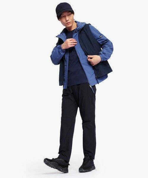 AIGLE / エーグル ナイロンジャケット | UVカット 撥水ライトウェイトフーデッド ナイロンジャケット | 詳細4