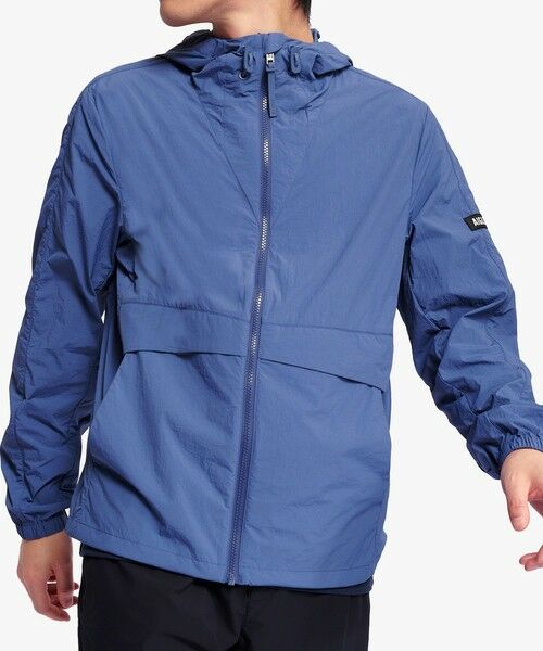 AIGLE / エーグル ナイロンジャケット | UVカット 撥水ライトウェイトフーデッド ナイロンジャケット | 詳細5