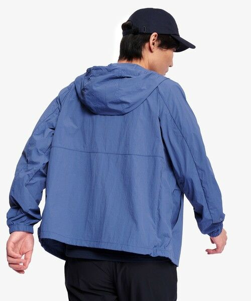 AIGLE / エーグル ナイロンジャケット | UVカット 撥水ライトウェイトフーデッド ナイロンジャケット | 詳細7