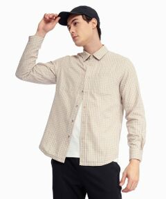 AIGLE / エーグル シャツ・ブラウス | 吸水速乾 リバーシブルシャツ / ストライプ ギンガムチェック