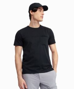 AIGLE / エーグル Tシャツ | UVカット 速乾 ポケット付き 半袖Tシャツ