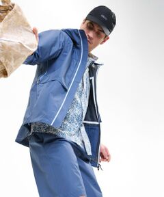 AIGLE / エーグル その他アウター | 防水 透湿 レインパックプロ ポケッタブル 2.5レイヤーフーデッドジャケット