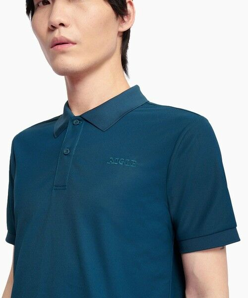 AIGLE / エーグル ポロシャツ | 速乾 接触冷感 UVカット クールマックス ピケポロシャツ | 詳細3