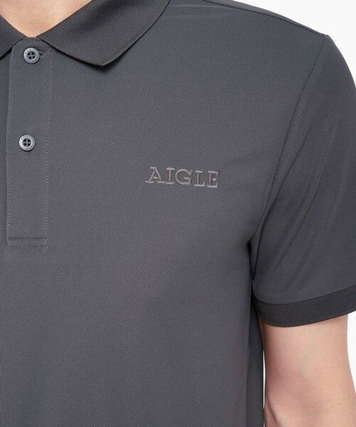 AIGLE / エーグル ポロシャツ | 速乾 接触冷感 UVカット クールマックス ピケポロシャツ | 詳細6