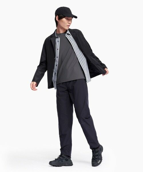 AIGLE / エーグル Tシャツ | 吸水速乾 UVカット 接触冷感 COOL TOUCH ワンポイント刺繍ロゴ半袖Tシャツ | 詳細3