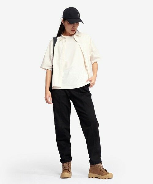 AIGLE / エーグル シャツ・ブラウス | UVカット 吸水速乾 オーバーサイズ半袖シャツ | 詳細1