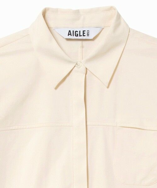 AIGLE / エーグル シャツ・ブラウス | UVカット 吸水速乾 オーバーサイズ半袖シャツ | 詳細5
