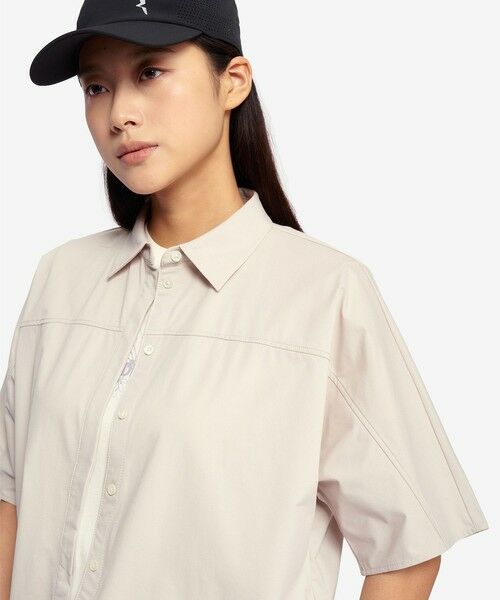 AIGLE / エーグル シャツ・ブラウス | UVカット 吸水速乾 オーバーサイズ半袖シャツ | 詳細12