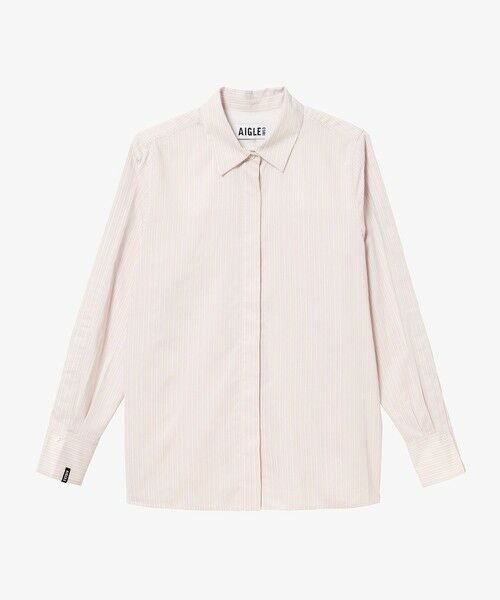 AIGLE / エーグル シャツ・ブラウス | 吸水速乾 クールマックスストライプシャツ | 詳細9