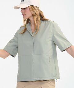 AIGLE / エーグル シャツ・ブラウス | UVカット UPF40 吸水速乾ショートスリーブ ノーカラーシャツ