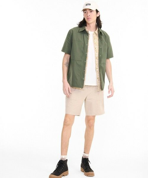 AIGLE / エーグル シャツ・ブラウス | 吸水速乾性 UVカット ショートスリーブシャツ | 詳細2