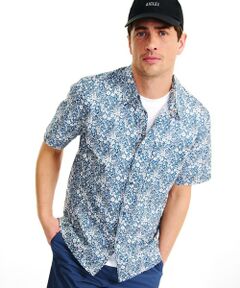 AIGLE / エーグル シャツ・ブラウス | リバティプリントショートスリーブシャツ