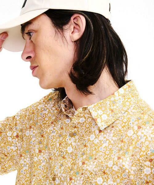 AIGLE / エーグル シャツ・ブラウス | リバティプリントショートスリーブシャツ | 詳細1