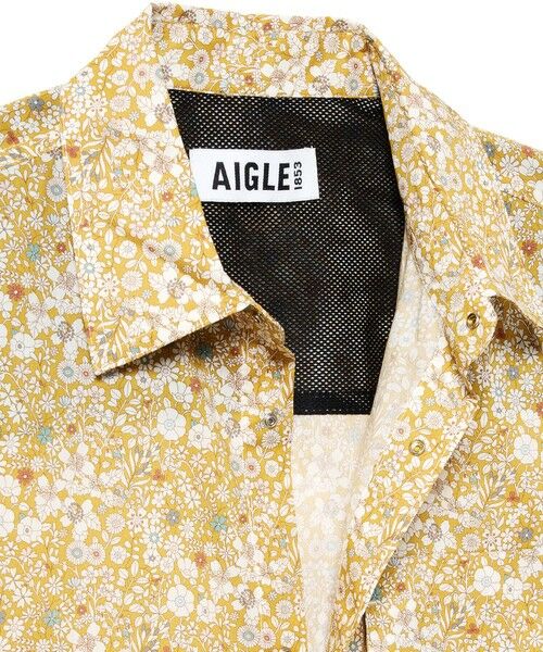 AIGLE / エーグル シャツ・ブラウス | リバティプリントショートスリーブシャツ | 詳細9