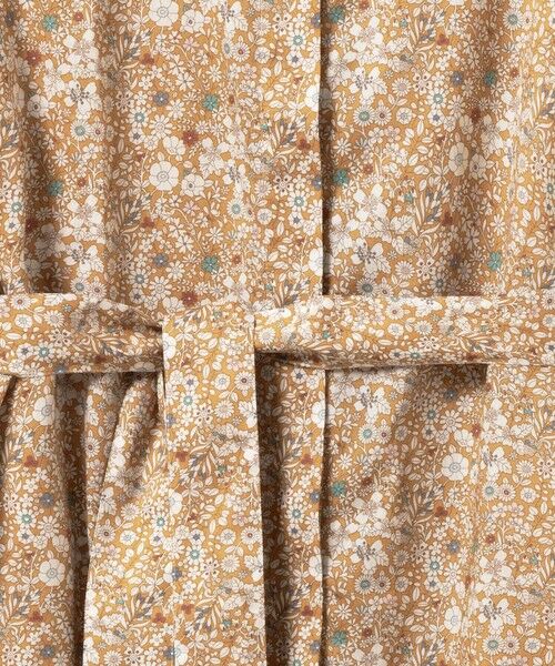 AIGLE / エーグル ミニ丈・ひざ丈ワンピース | 花柄 フラワー リバティロングシャツドレス / シャツワンピース | 詳細6