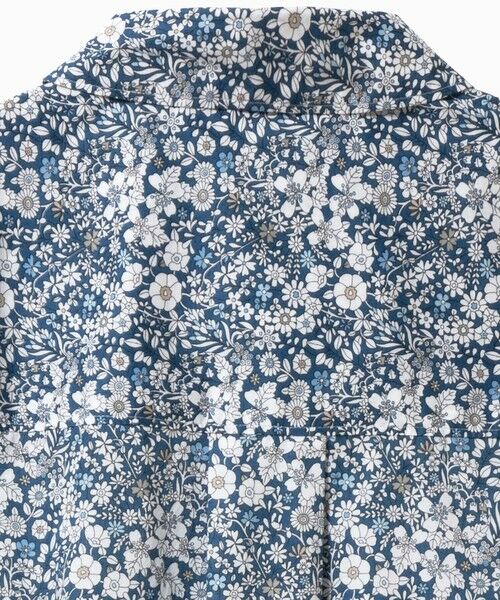 AIGLE / エーグル ミニ丈・ひざ丈ワンピース | 花柄 フラワー リバティロングシャツドレス / シャツワンピース | 詳細15