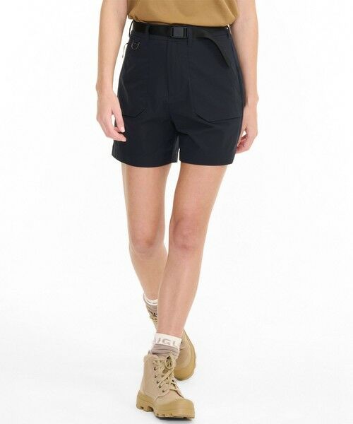 AIGLE / エーグル ショート・ハーフ・半端丈パンツ | UVカット 吸水速乾 フレアシルエット ドライストラップショートパンツ | 詳細2