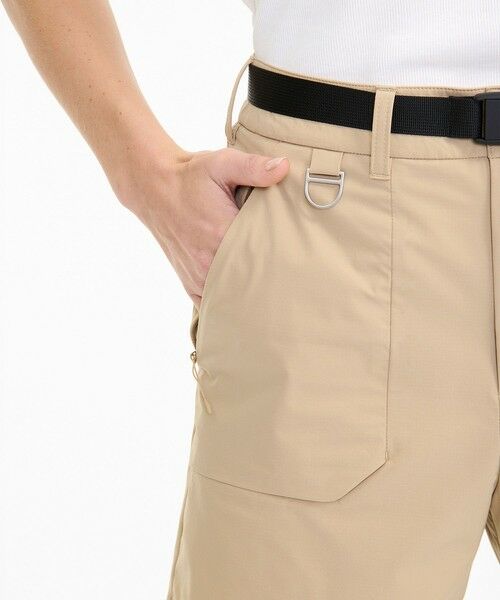 AIGLE / エーグル ショート・ハーフ・半端丈パンツ | UVカット 吸水速乾 フレアシルエット ドライストラップショートパンツ | 詳細12