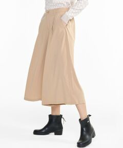 AIGLE / エーグル デニムパンツ | UVカット 速乾 ワンポイントロゴ刺繍 ワイドレッグ フレアパンツ / ドレープワイドパンツ