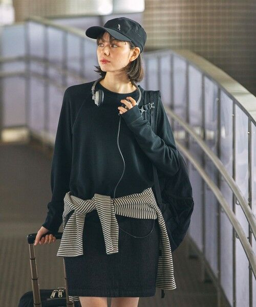 AIGLE / エーグル キャップ | UVカット ワンポイントリフレクトロゴ メッシュキャップ | 詳細3