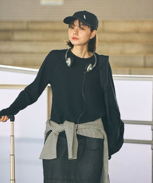 AIGLE / エーグル キャップ | UVカット ワンポイントリフレクトロゴ メッシュキャップ | 詳細6